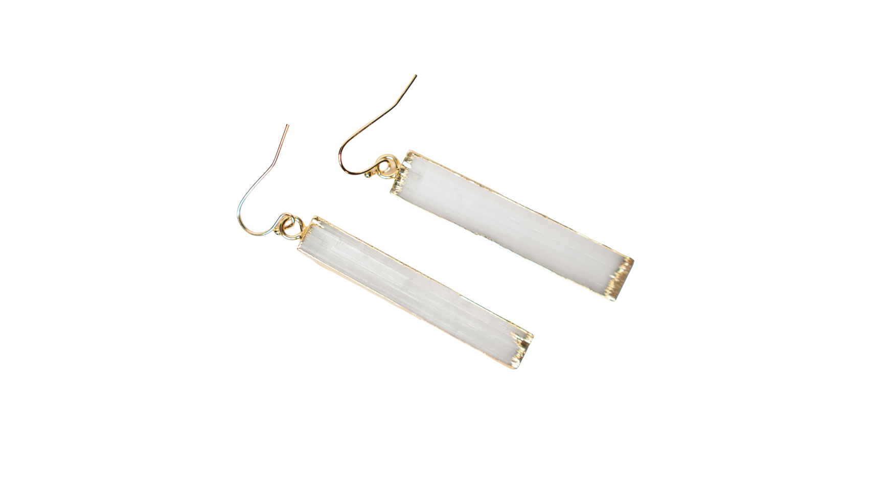 Selenite Earrings