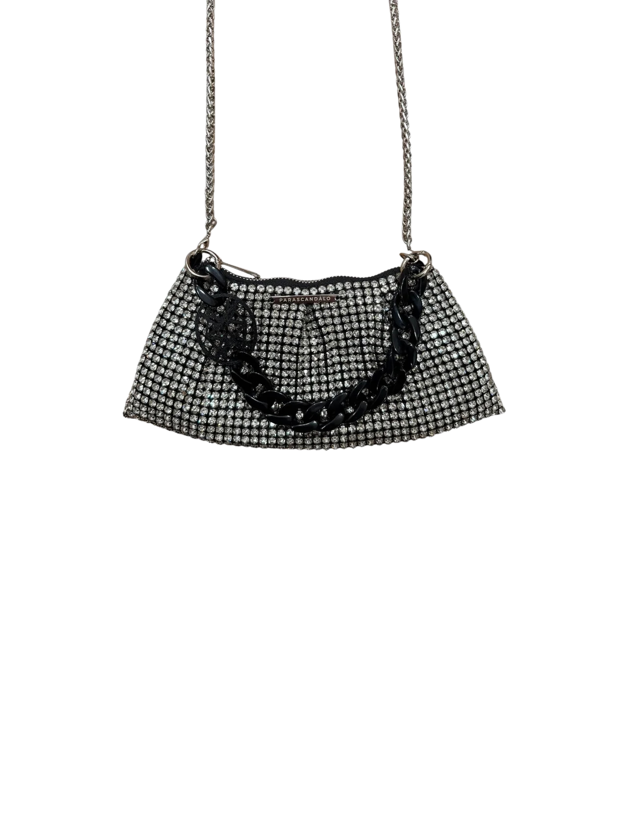 Elisa Handbag Rhinestone - Silver