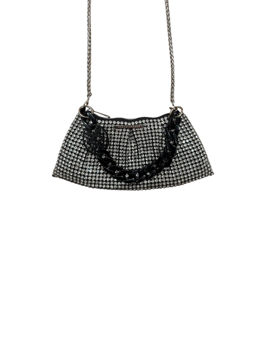 Elisa Handbag Rhinestone - Silver