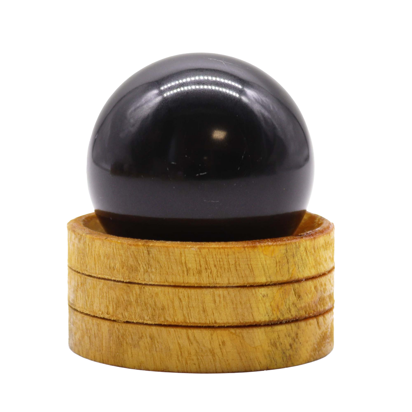 Crystal sphere – Tourmaline with stand