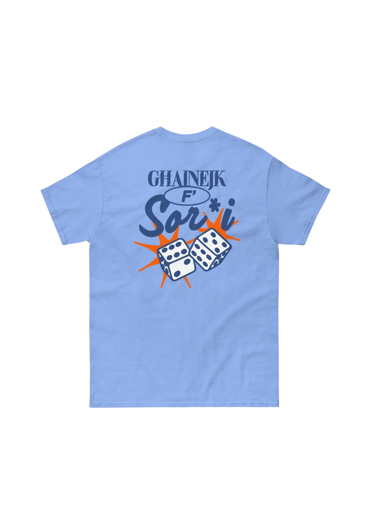 Ghajnejk F'Sormi Blue/White Tshirt
