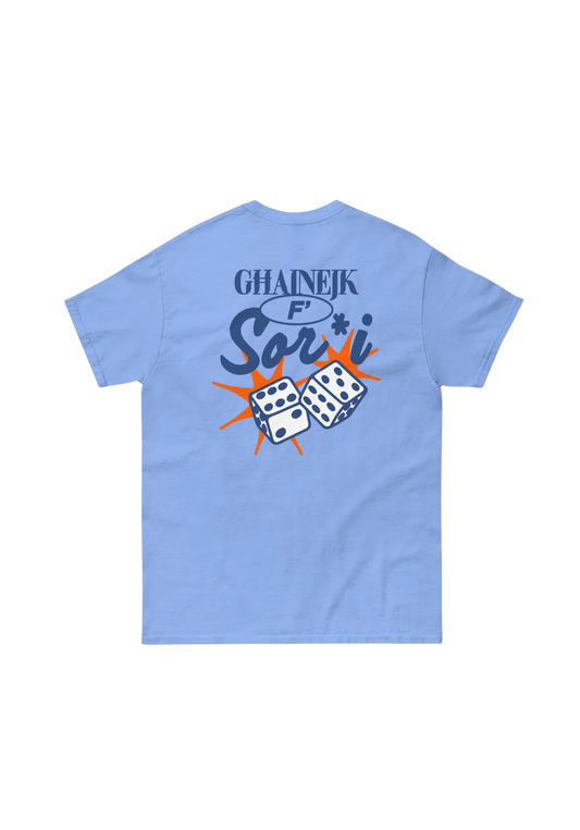 Ghajnejk F'Sormi Blue/White Tshirt