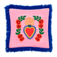 Cushion Milagro Heart Fringes