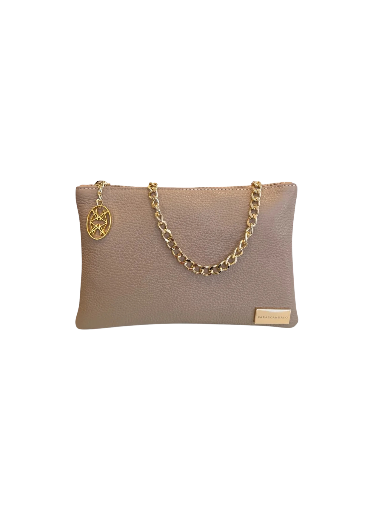 Julia Clutch Handbag - Beige