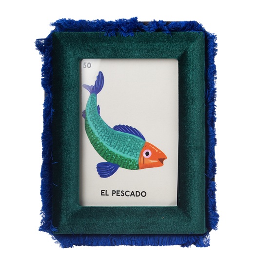 Velvet photoframe 13x18cm