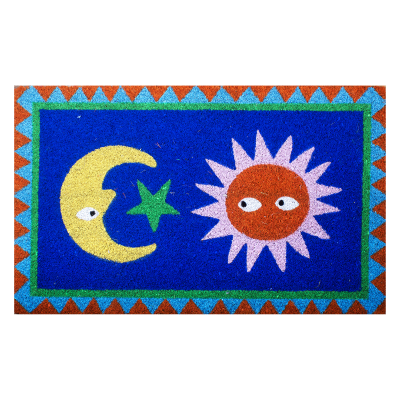 Doormat sun moon