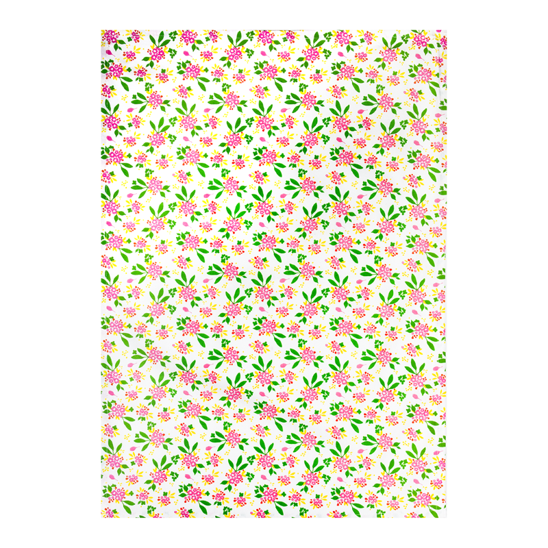 Teatowel flowers