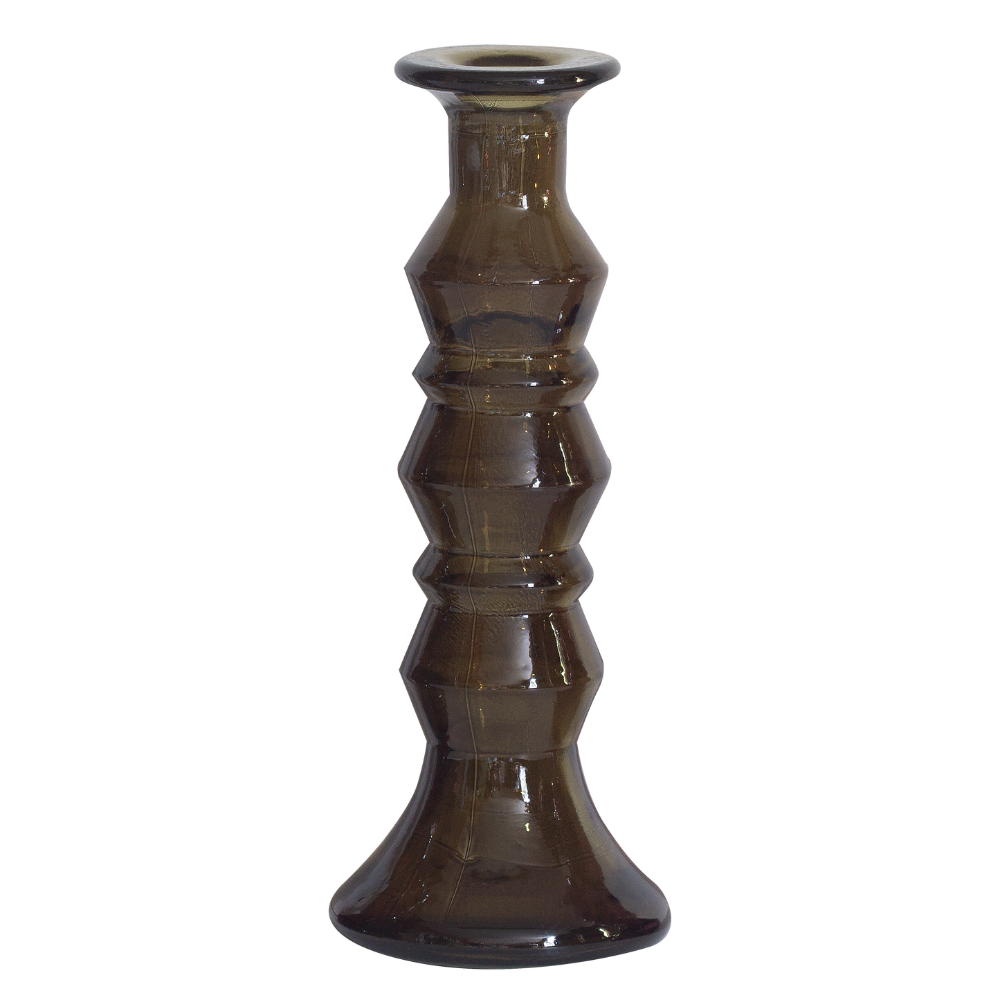 Candleholder recycled glass