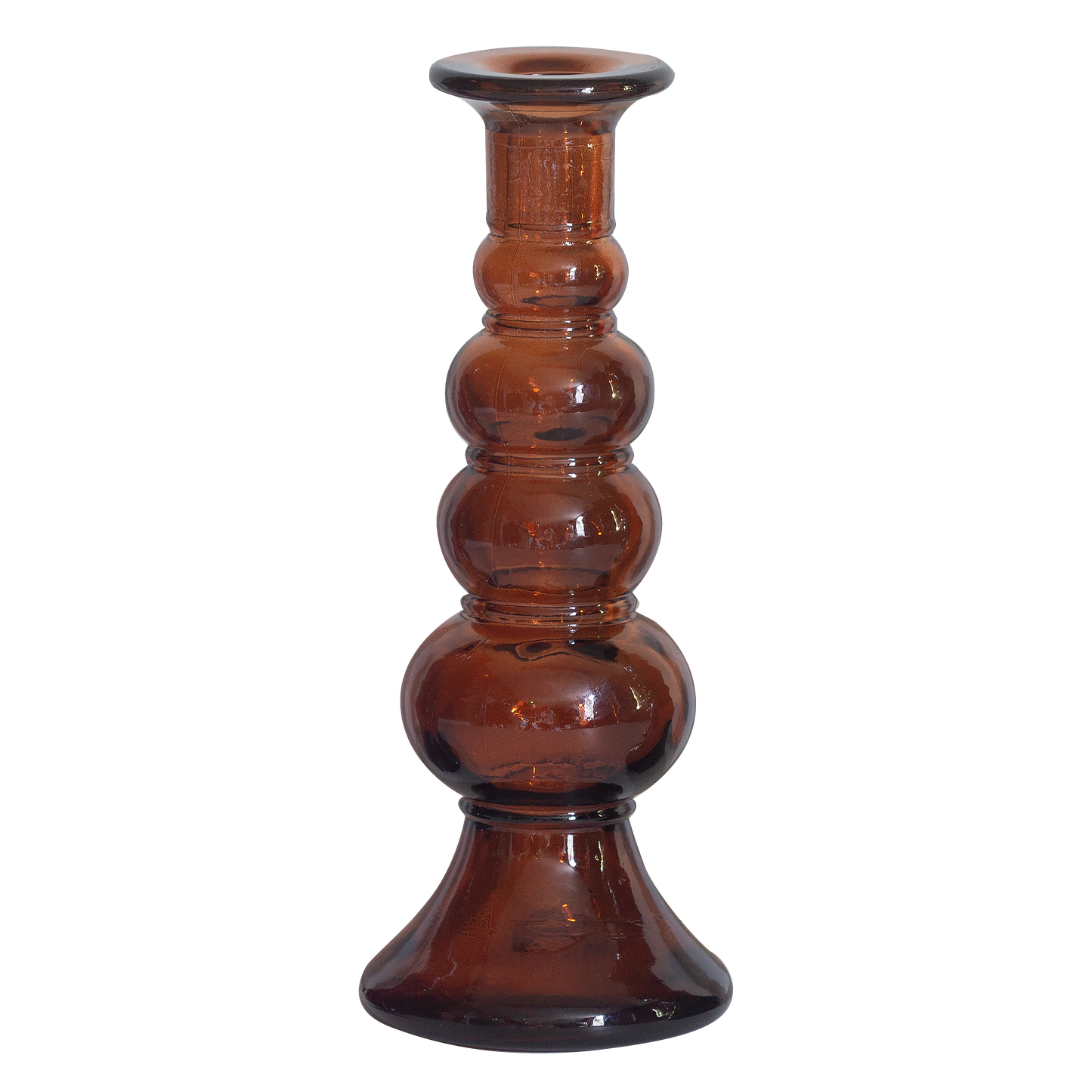 Candleholder recycled glass