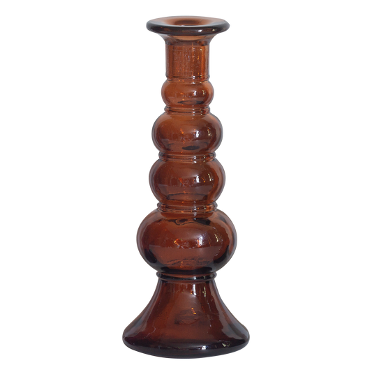 Candleholder recycled glass