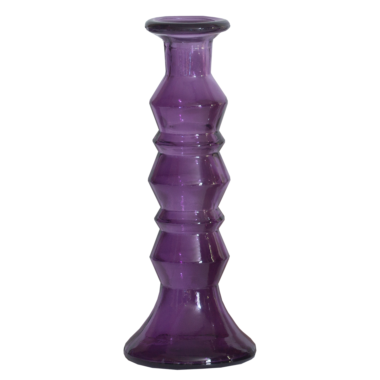 Candleholder recycled glass