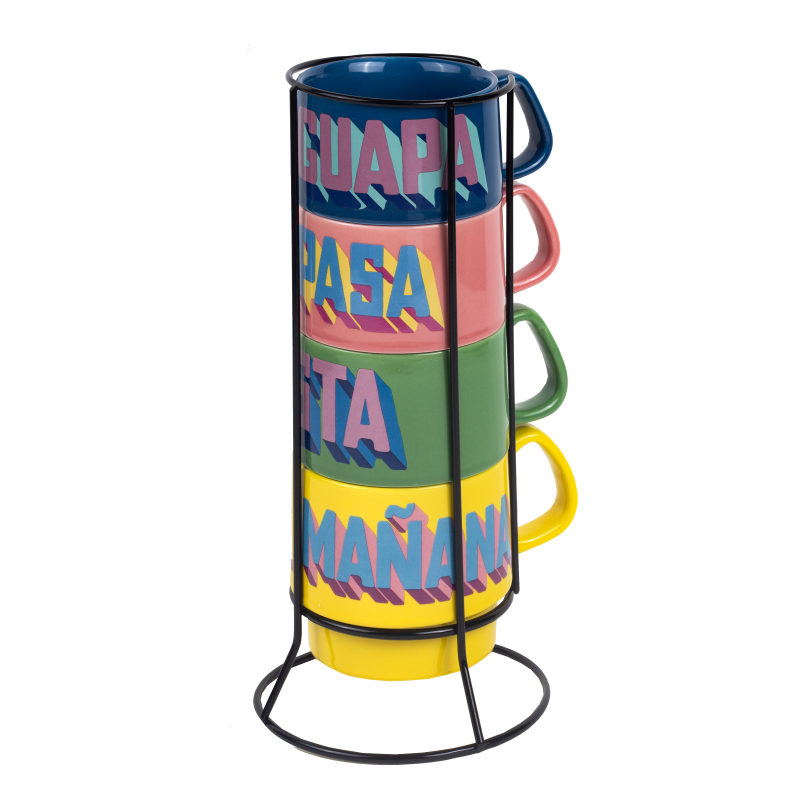 Cups streetstyle set/4