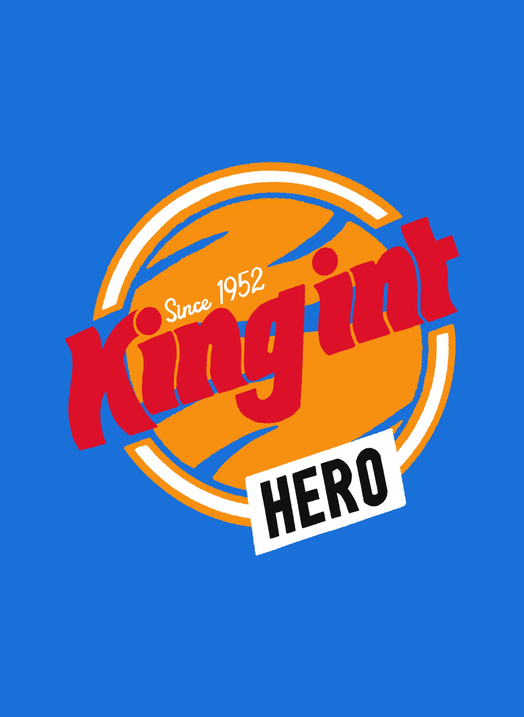 King Int HERO Poster Blue
