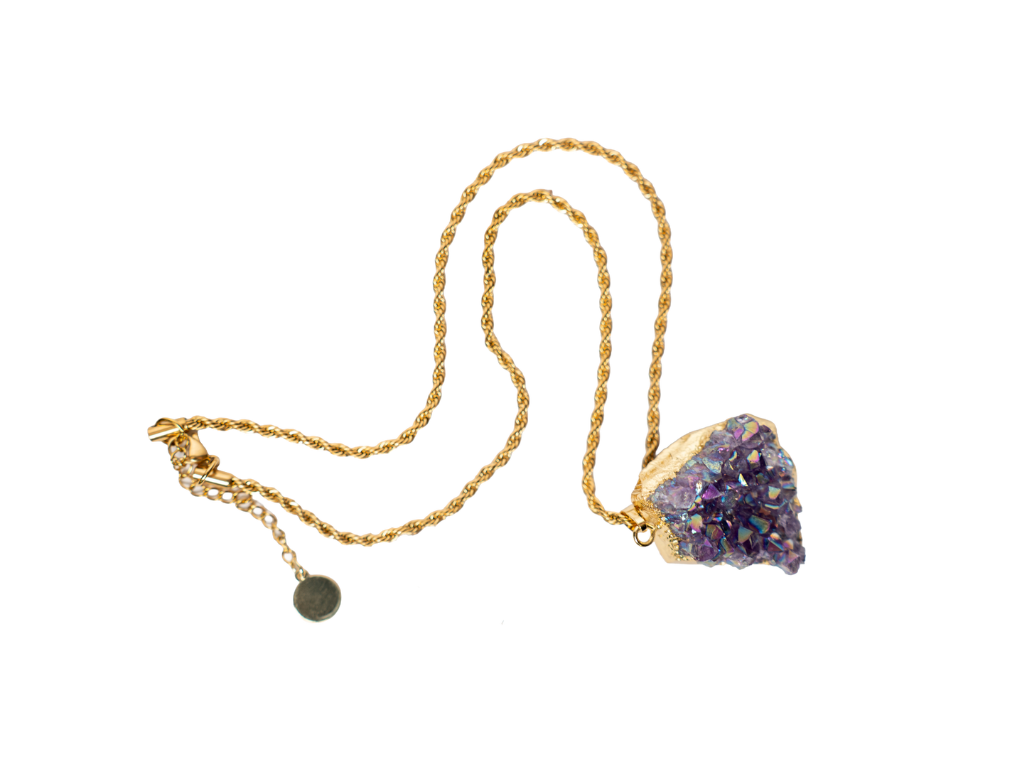 Angel Aura Amethyst Necklace