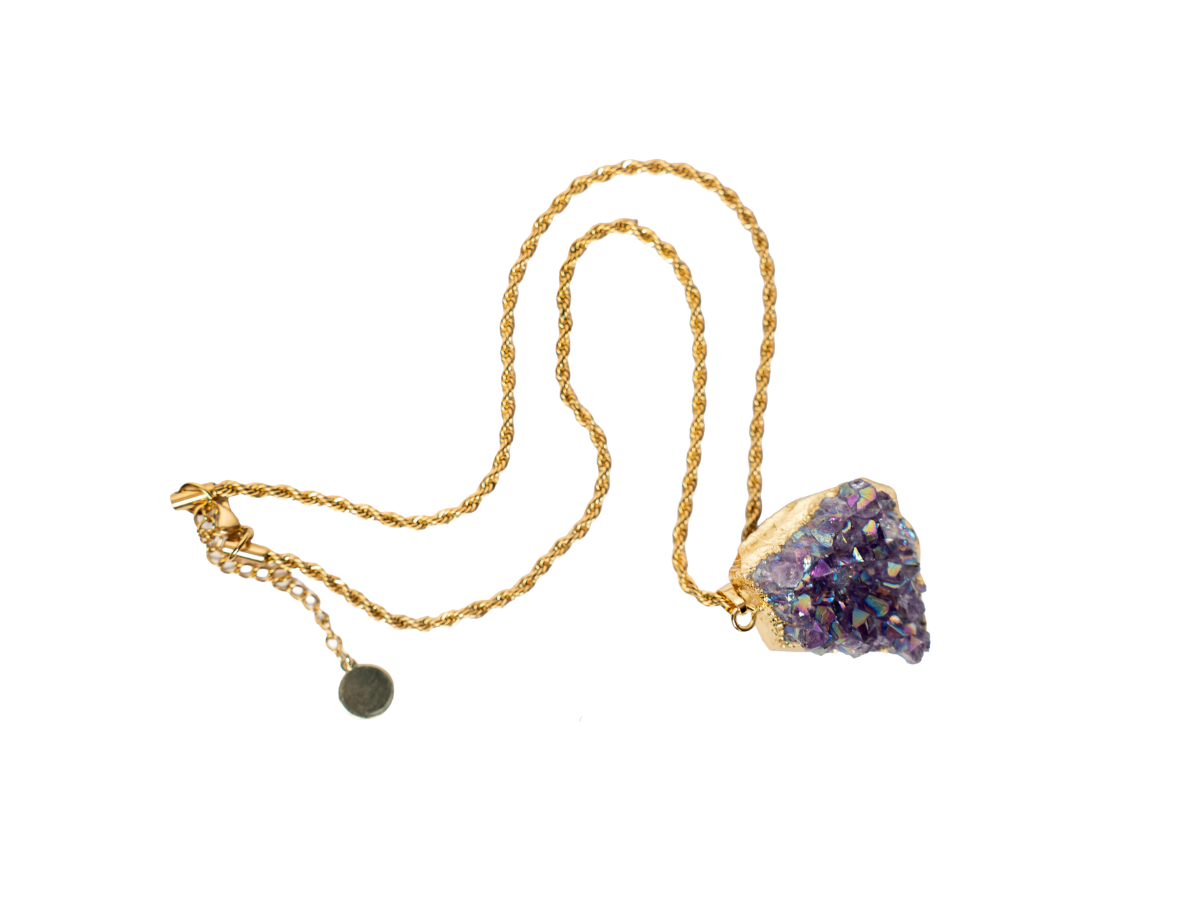 Angel Aura Amethyst Necklace