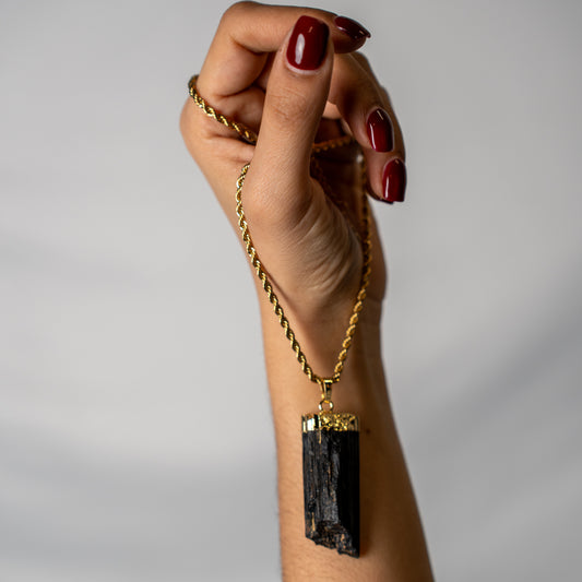 Black Tourmaline Necklace
