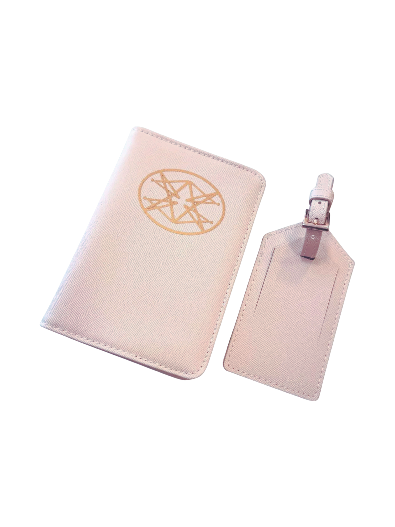 Passport Cover and Luggage Tag Panna