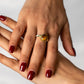 Tigers Eye Swirl Ring