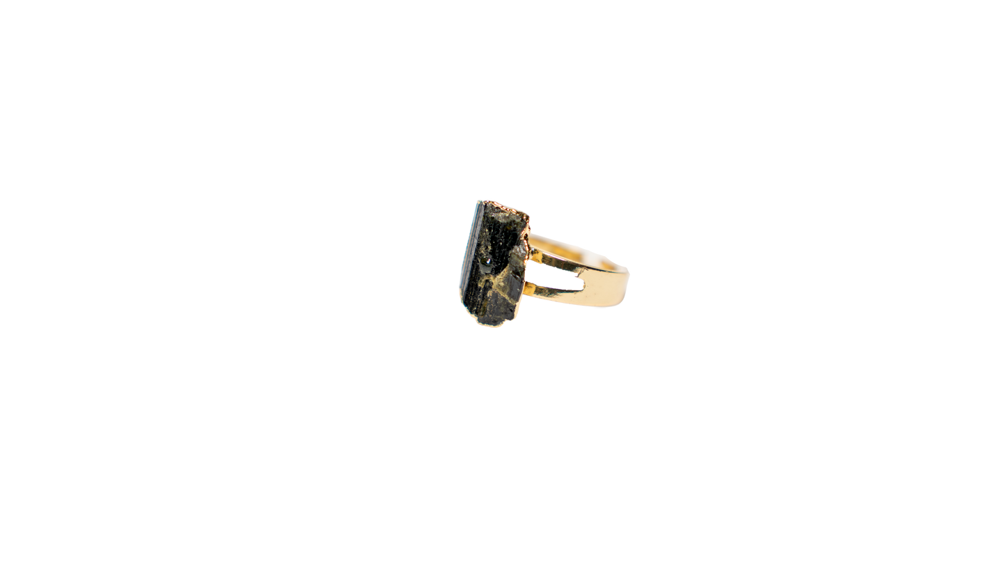 Black Tourmaline Ring