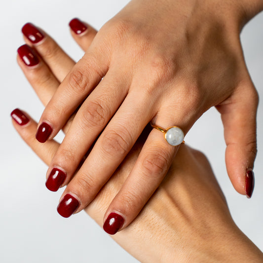 Moonstone Ring