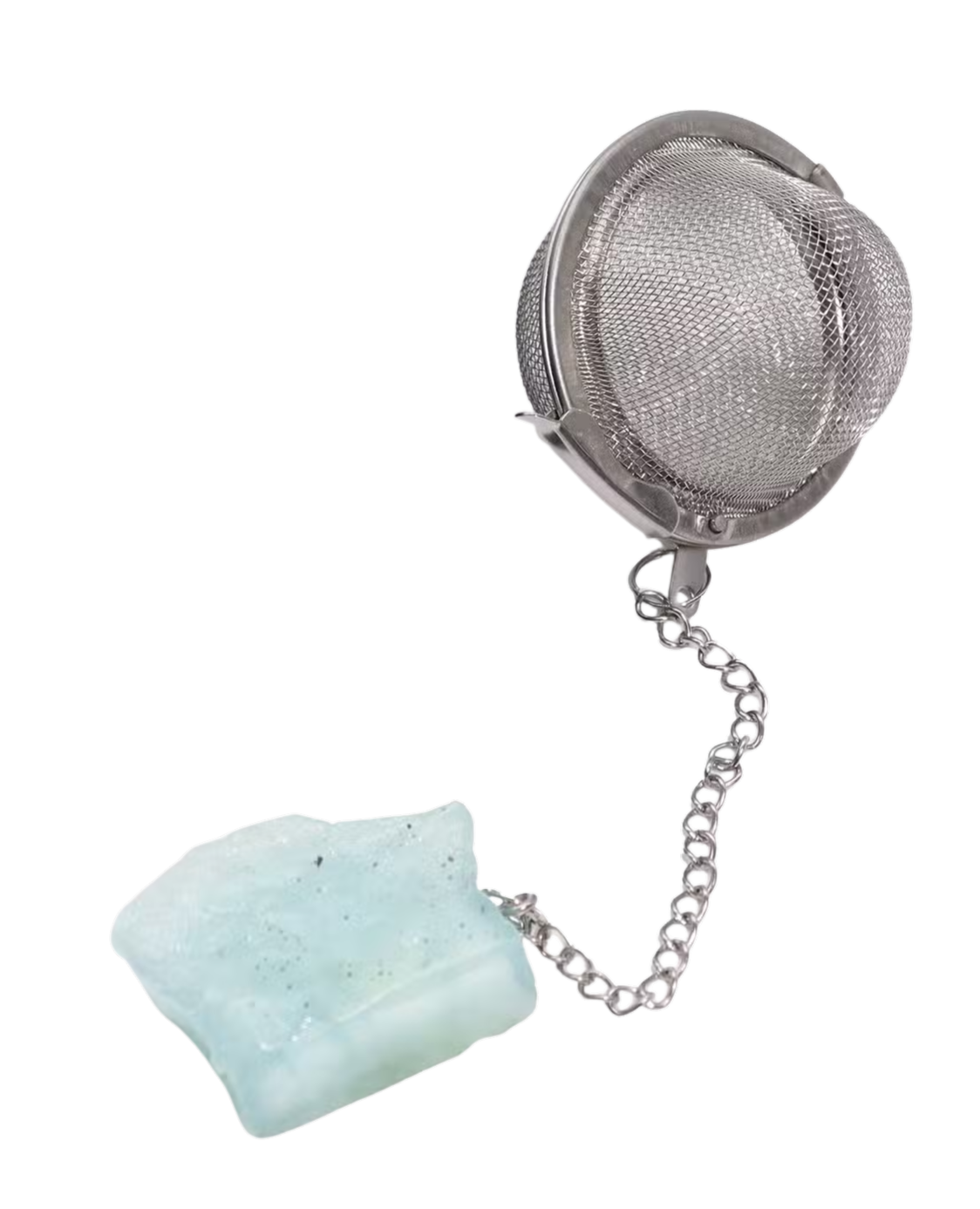 Raw Crystal Gemstone Tea Strainer