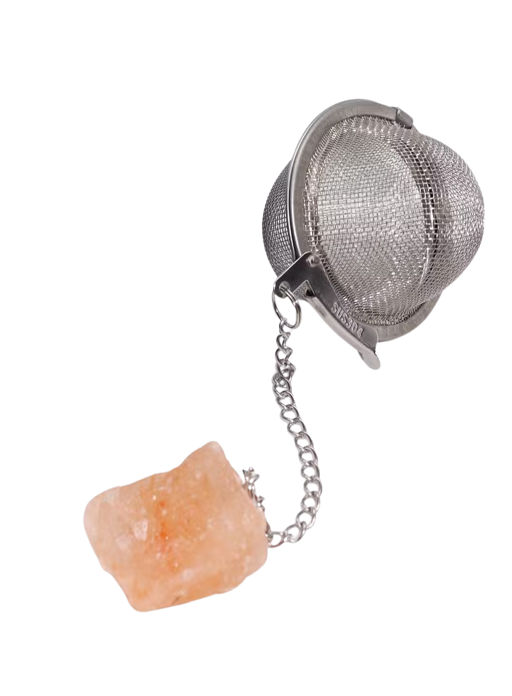 Raw Crystal Gemstone Tea Strainer