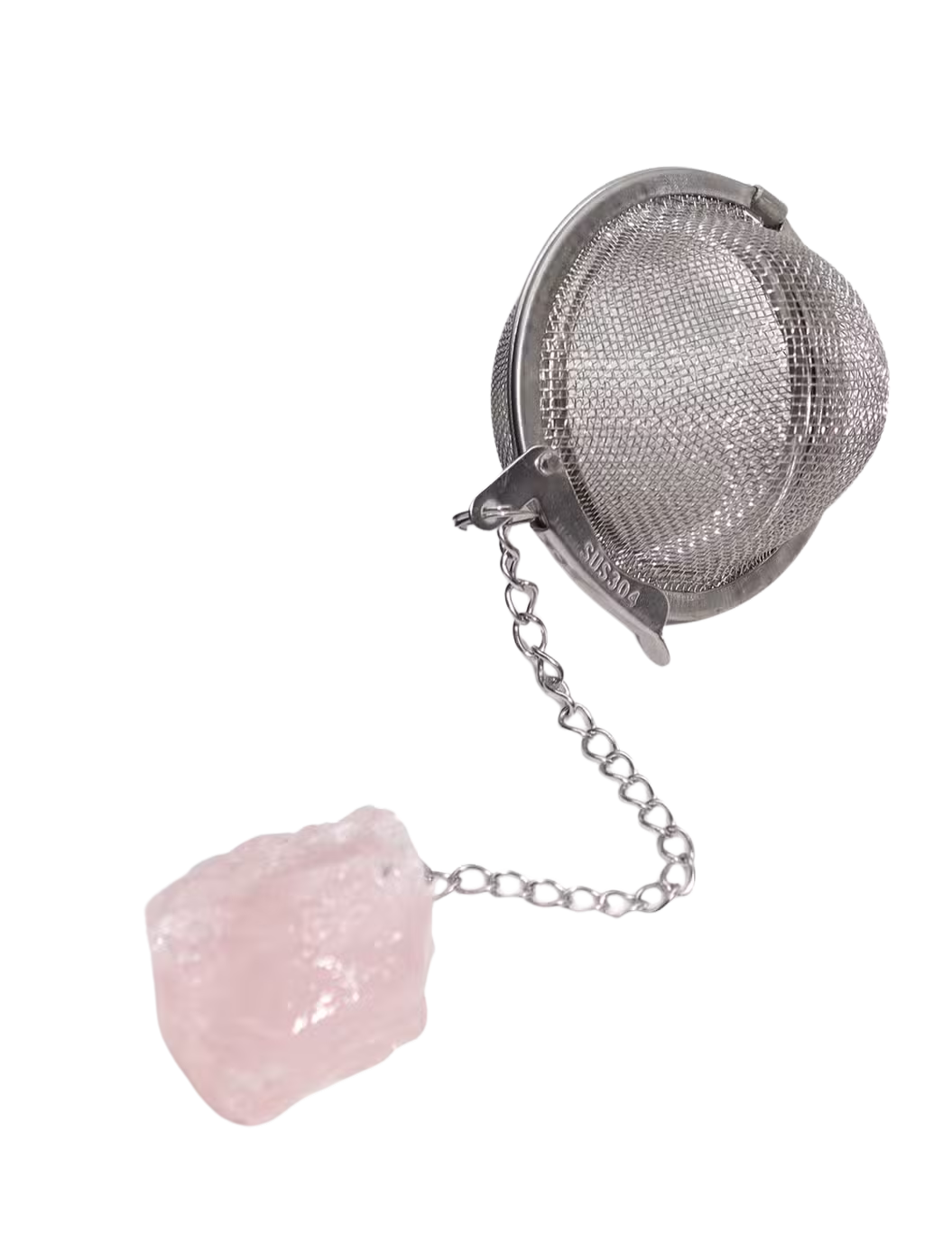 Raw Crystal Gemstone Tea Strainer