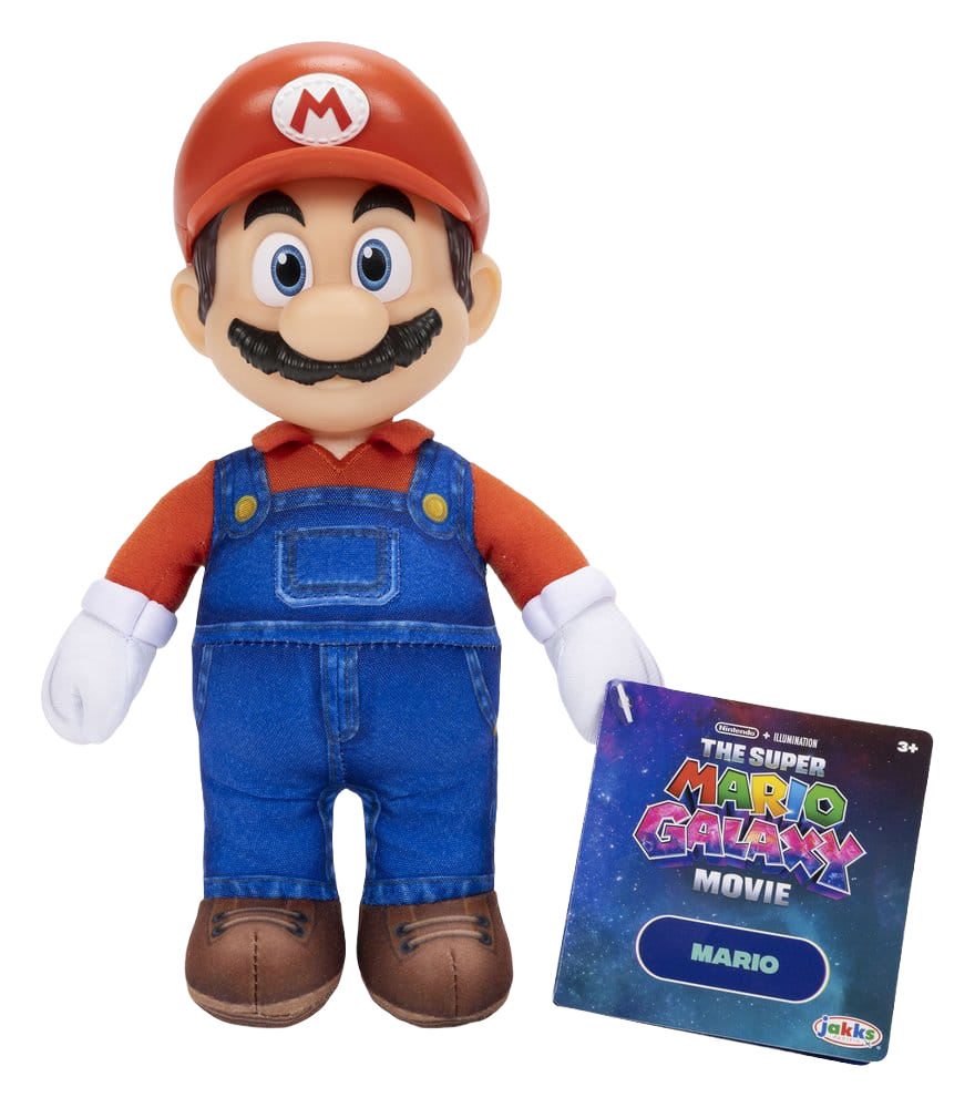 The Super Mario Galaxy Movie Plush Figure Mario