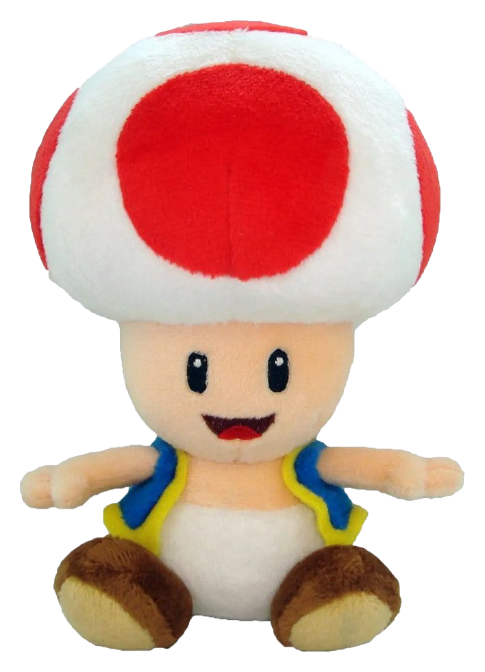 Super Mario Plush Figure Toad