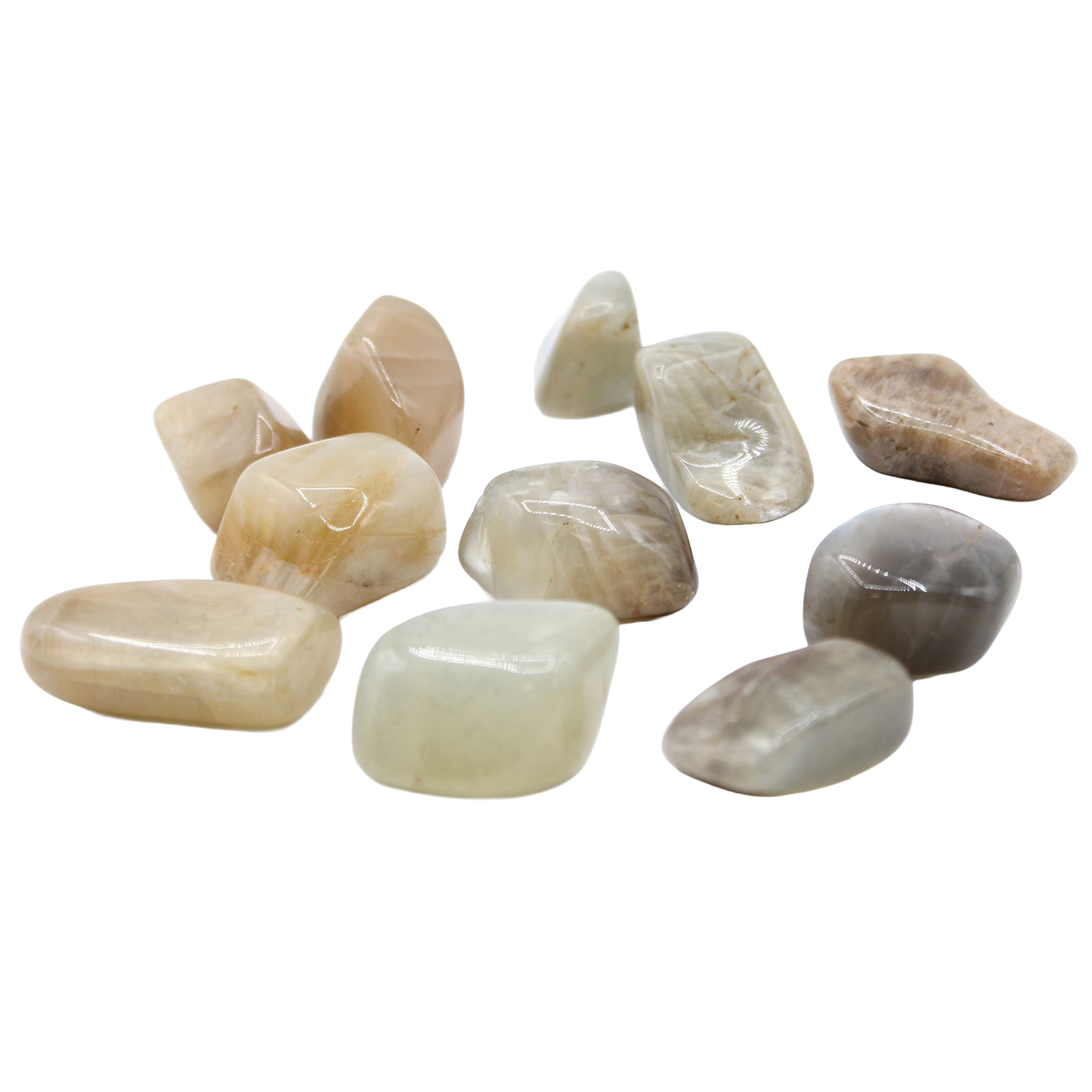 Large tumble stone – Moonstone colours