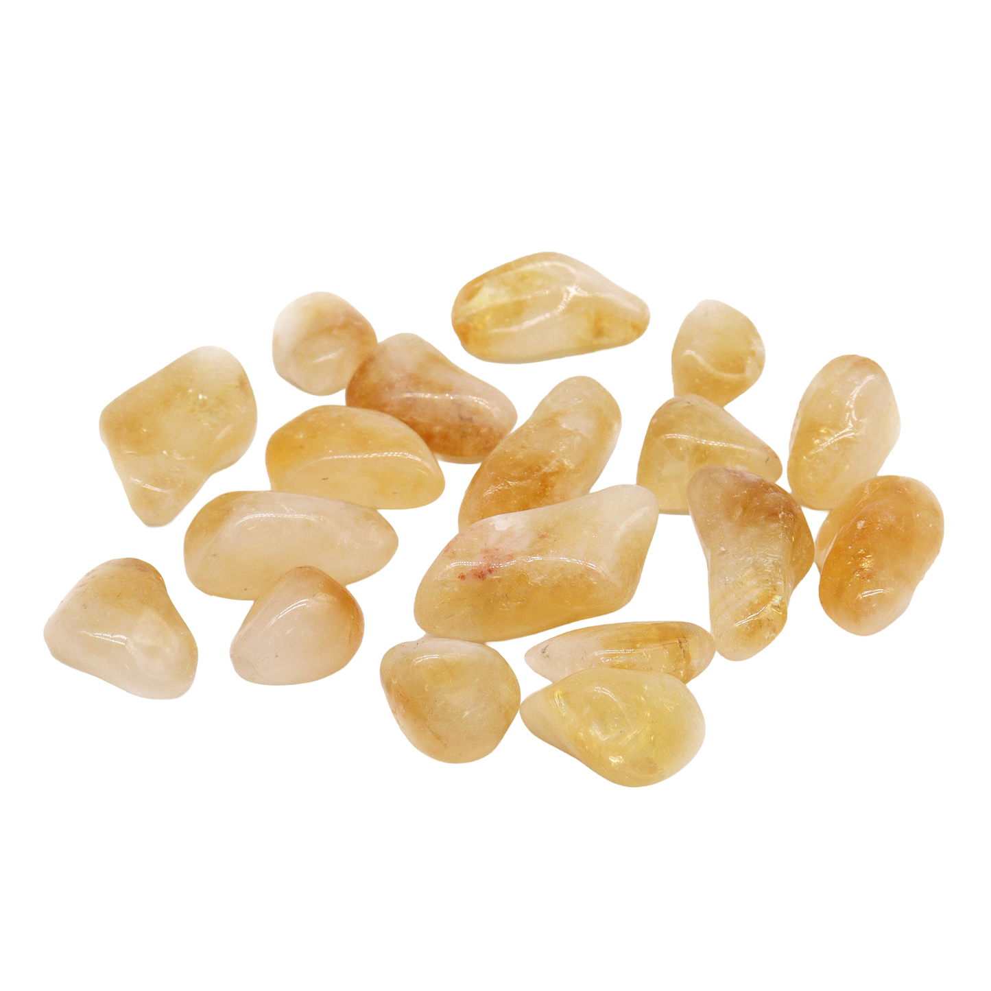 Tumble stone – Citrine quartz (Grade A)
