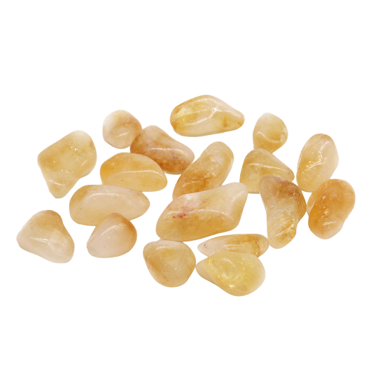 Tumble stone – Citrine quartz (Grade A)