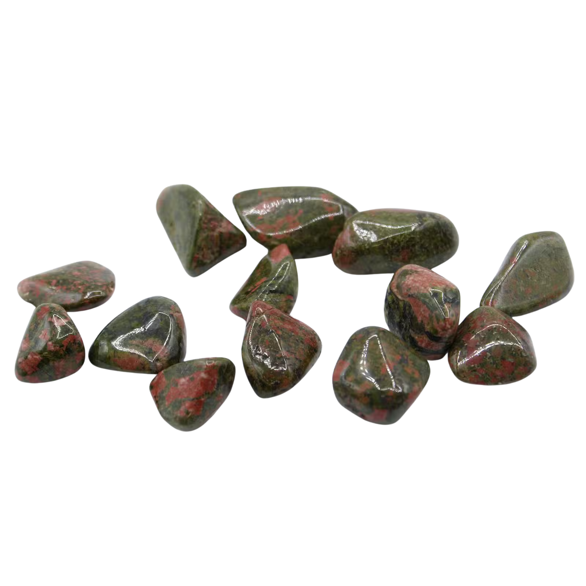 Tumble stone – Unakite