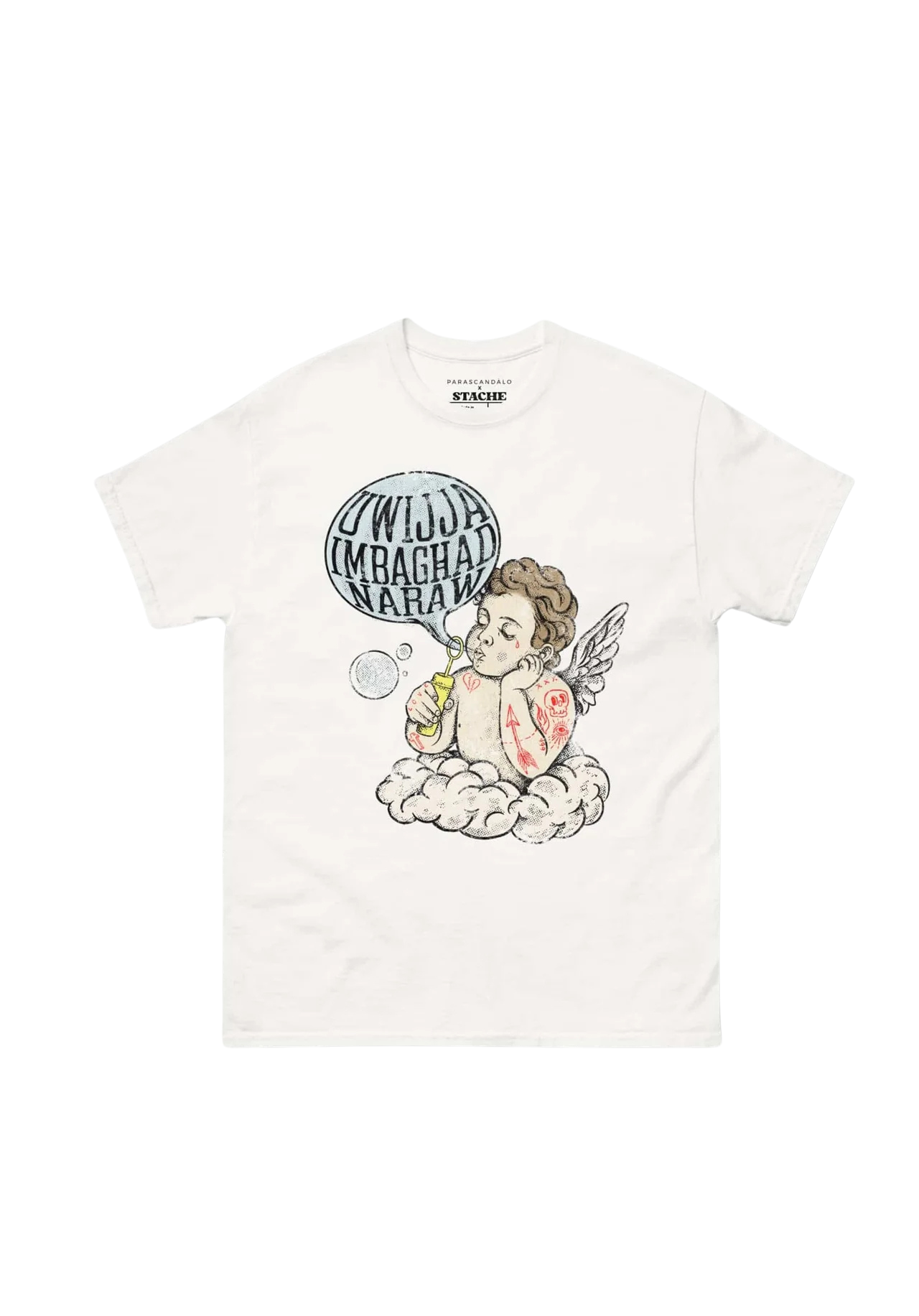 Uwijja mbghad Naraw Black Tshirt