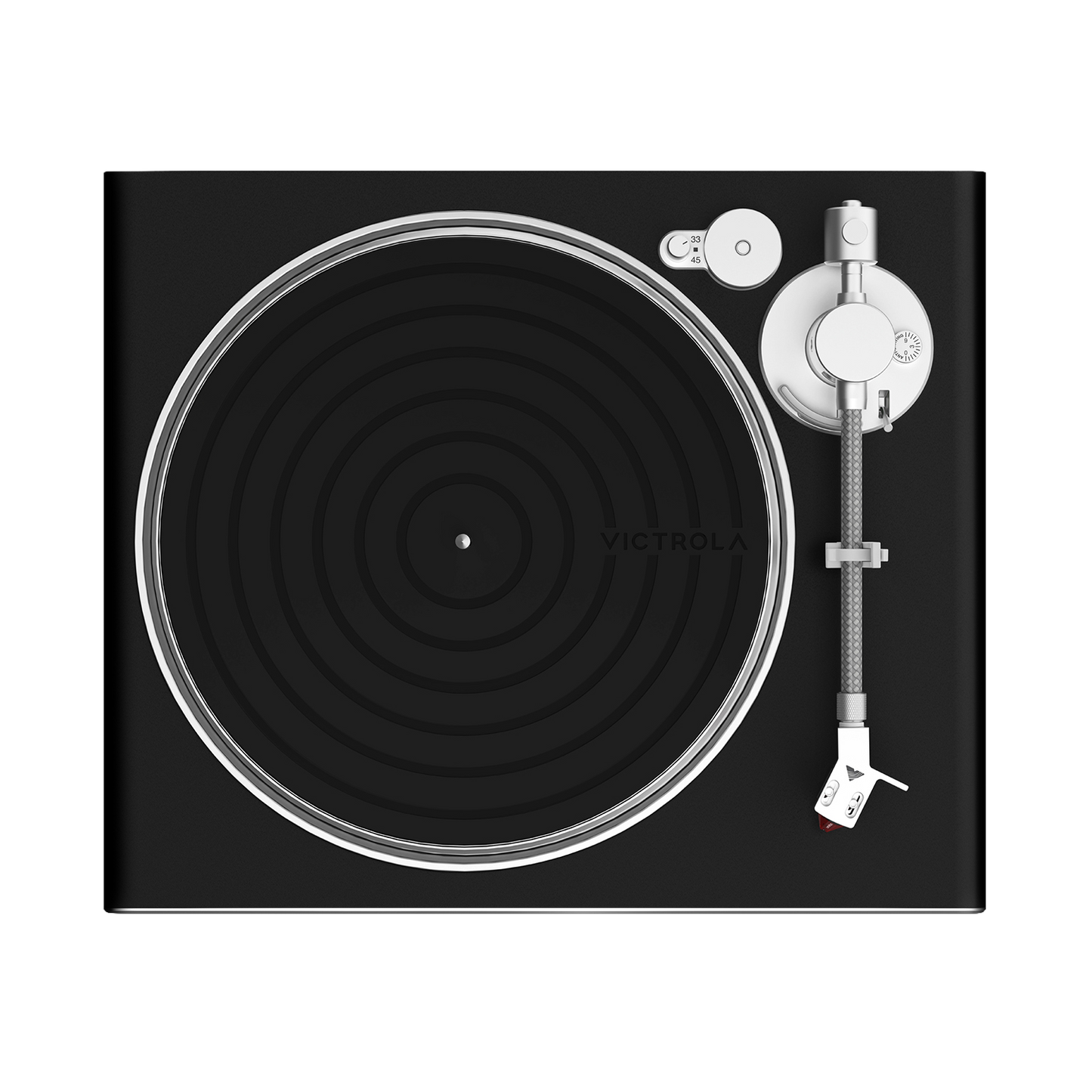Victrola VPT-2500-BSL-INT Hi-Res Carbon Turntable – Black