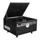 Victrola VTA-830SB Century Music Center with Clock – Black