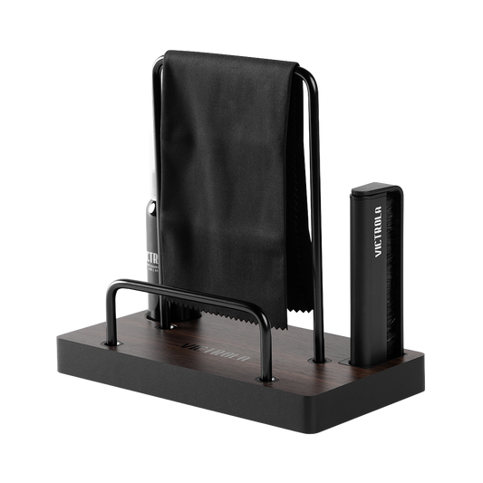 Victrola VA-55-ESP-EU Cleaning Kit with Stand – Wood