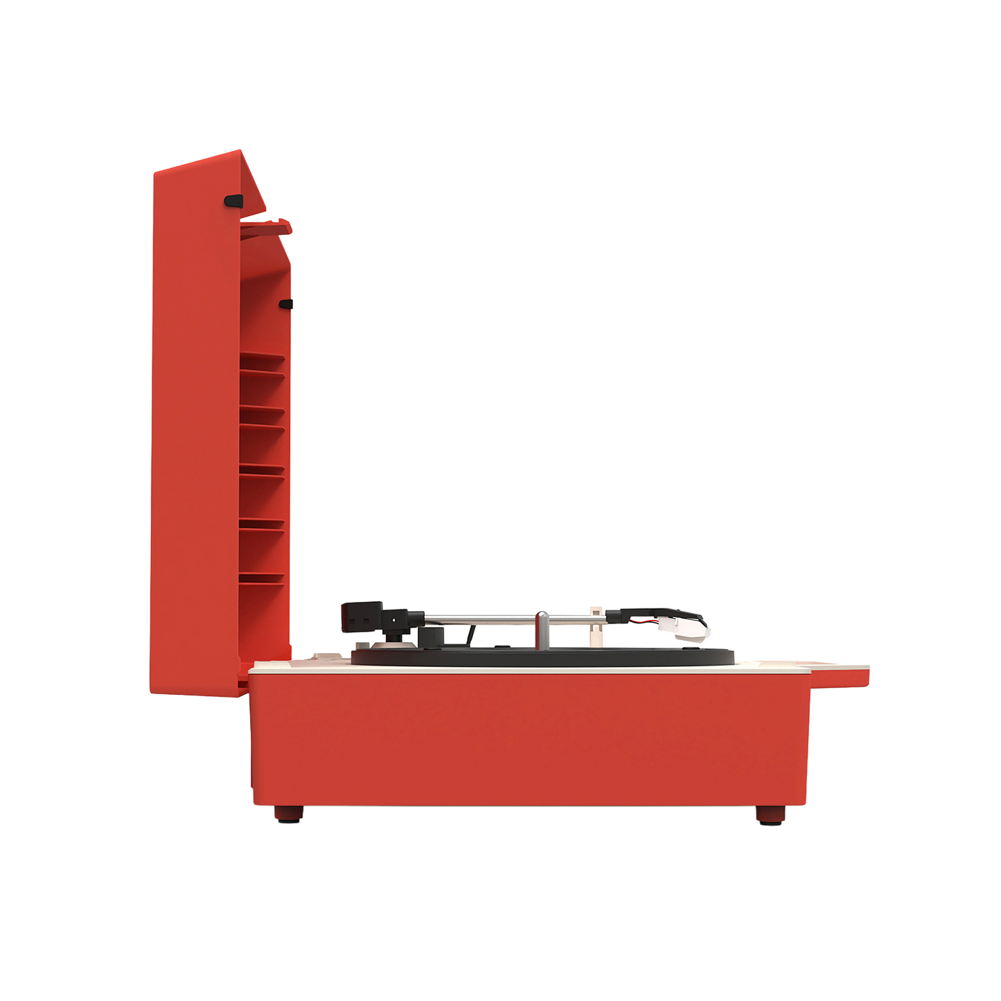 Victrola VSC-725SB-POS-INT Re-Spin Sustainable BT Suitcase Player – Red