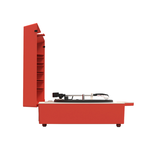 Victrola VSC-725SB-POS-INT Re-Spin Sustainable BT Suitcase Player – Red