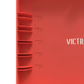 Victrola VSC-725SB-POS-INT Re-Spin Sustainable BT Suitcase Player – Red