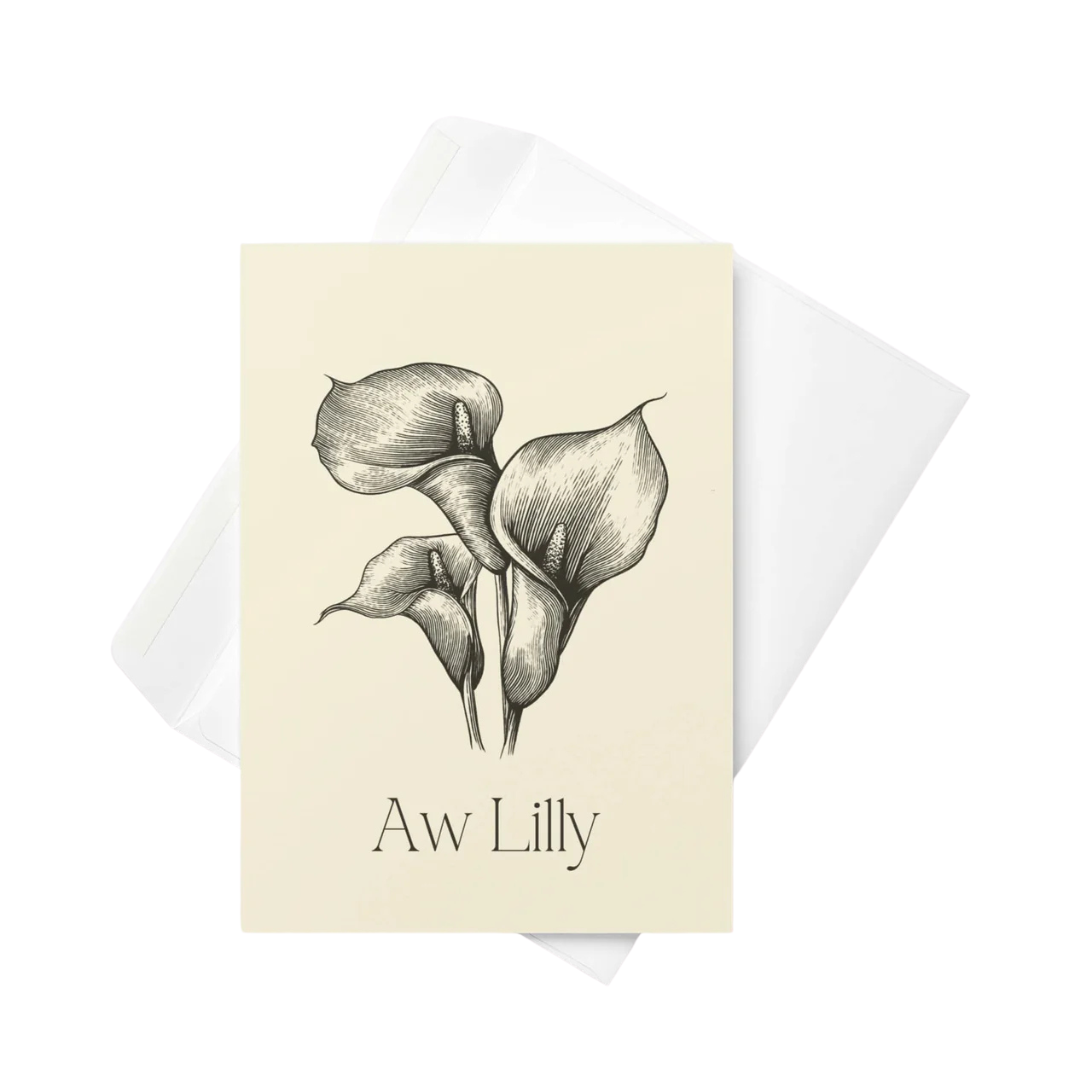 Aw Lilly Card