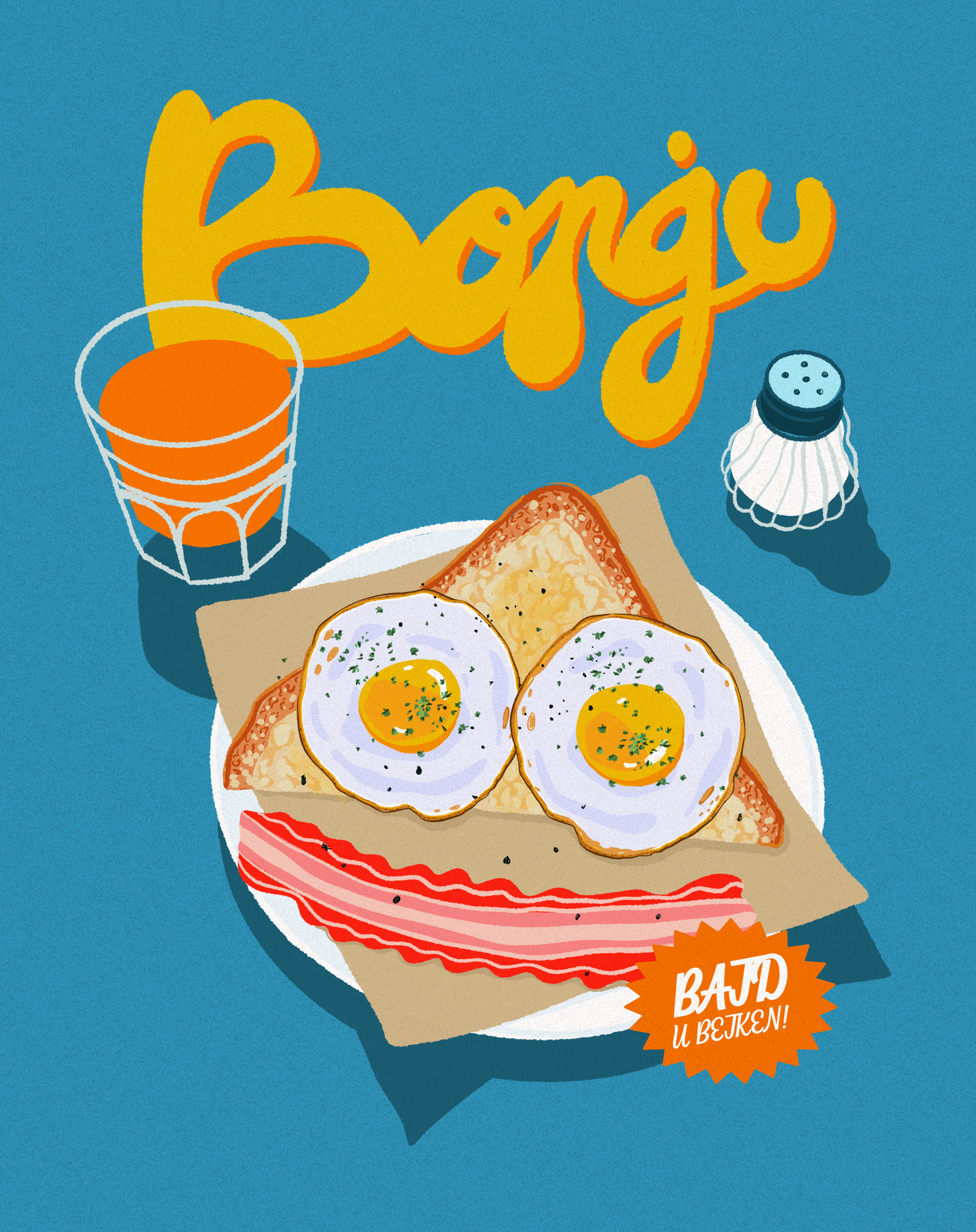 Bongu Poster Blue