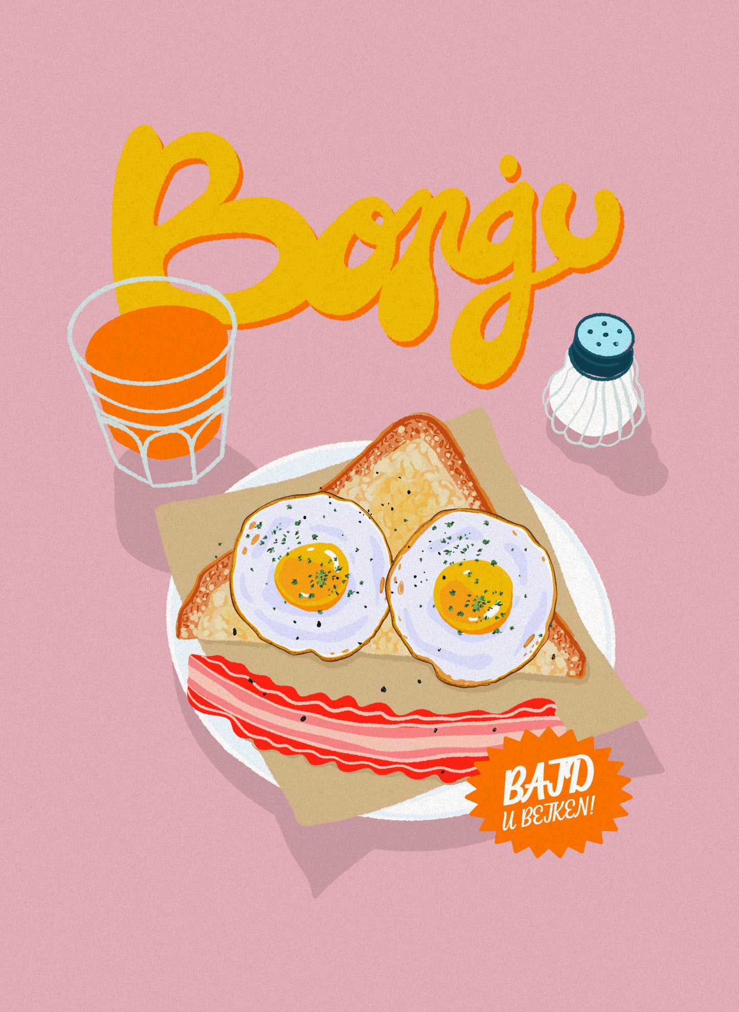 Bongu Poster Pink