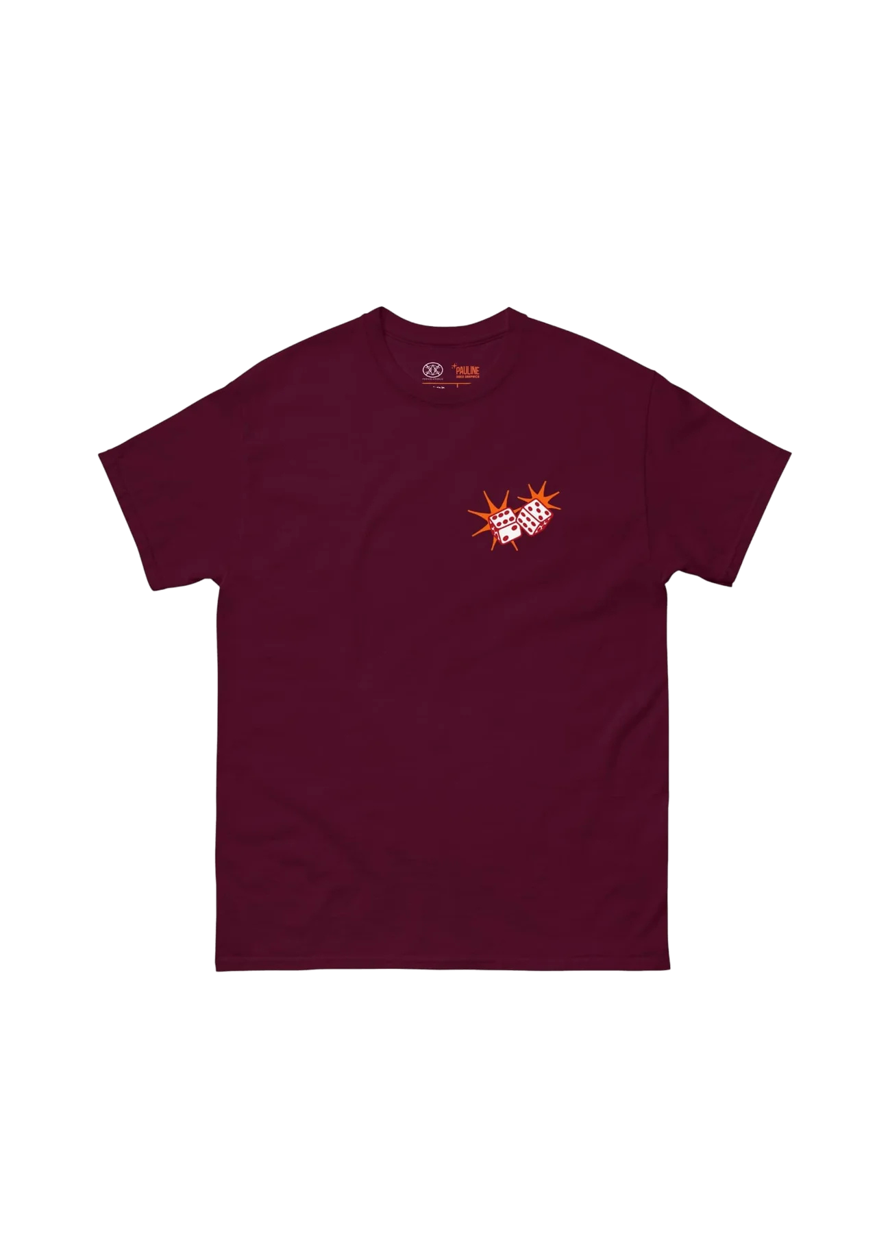 Ghajnejk F'Sormi - Maroon/White Tshirt