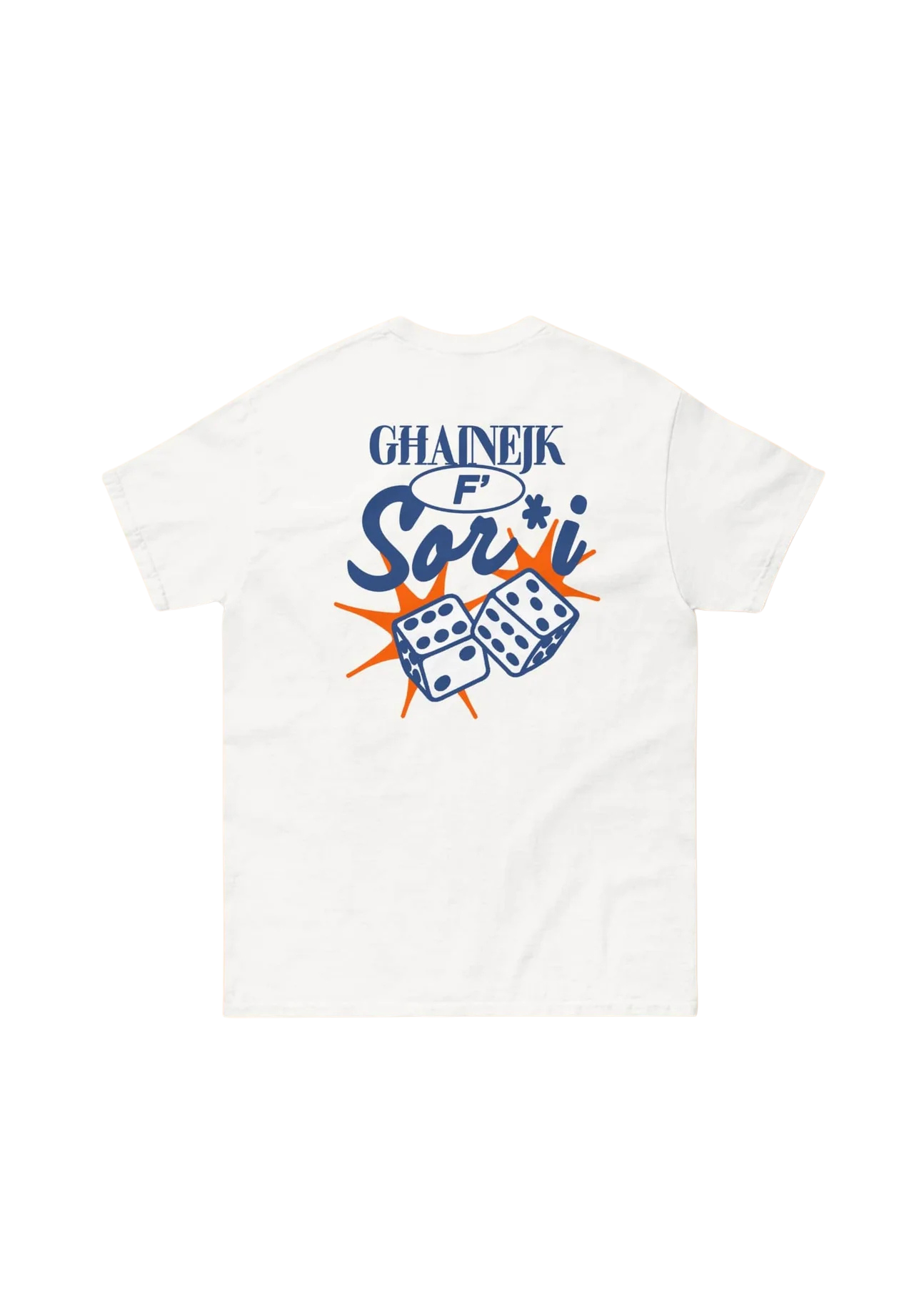 Ghajnejk F'Sormi Blue/White Tshirt