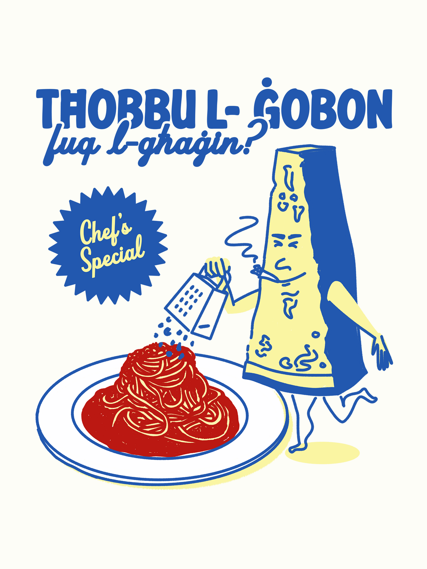 Cheese and pasta Poster