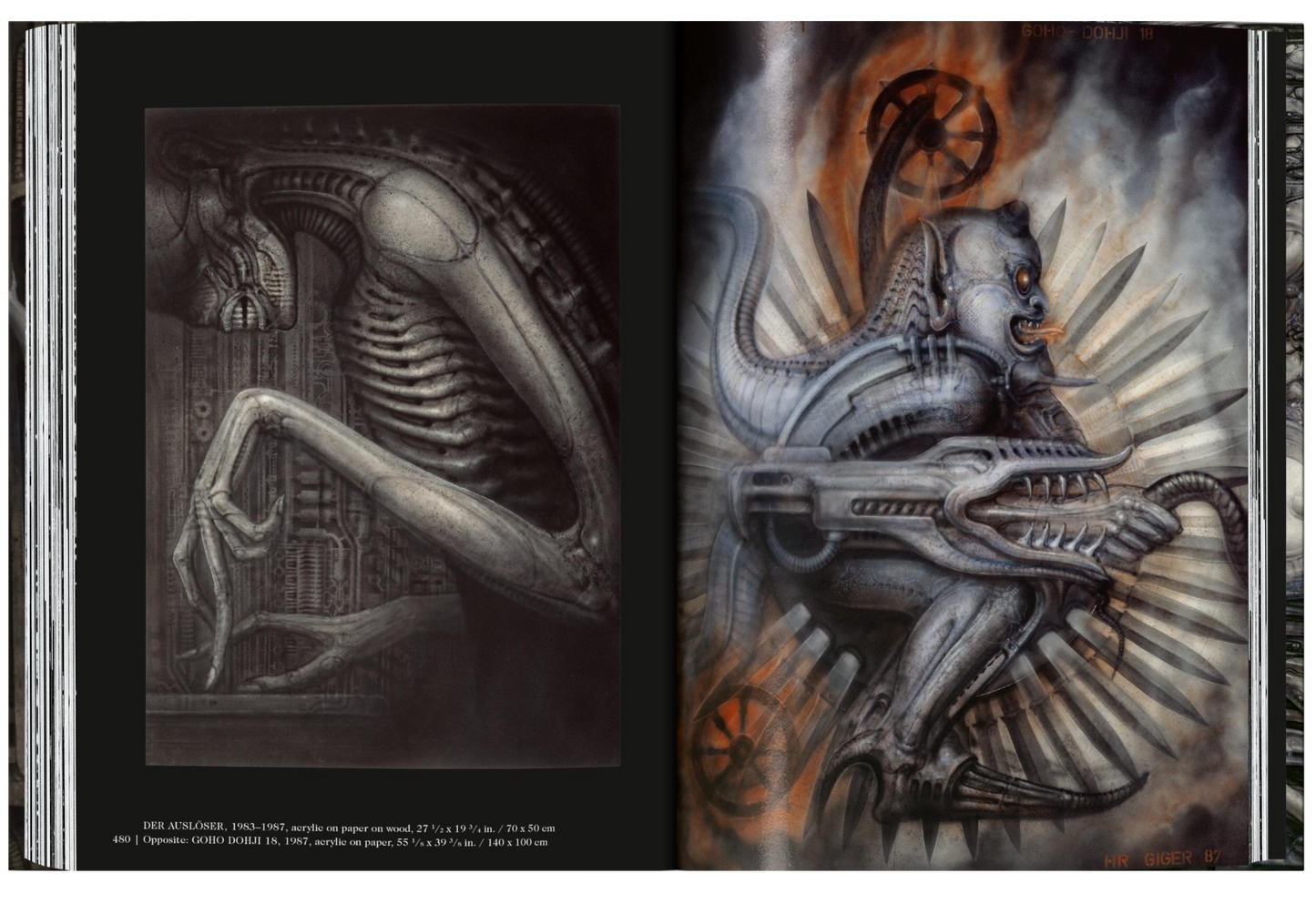 HR Giger. 45th Ed.