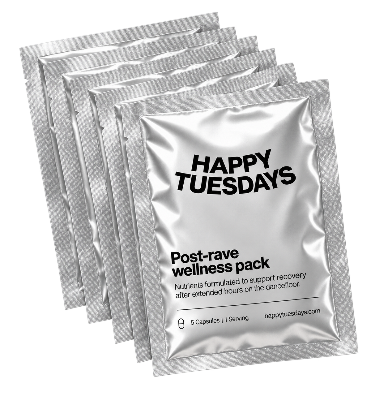 Post-Rave Wellness- pack of 6