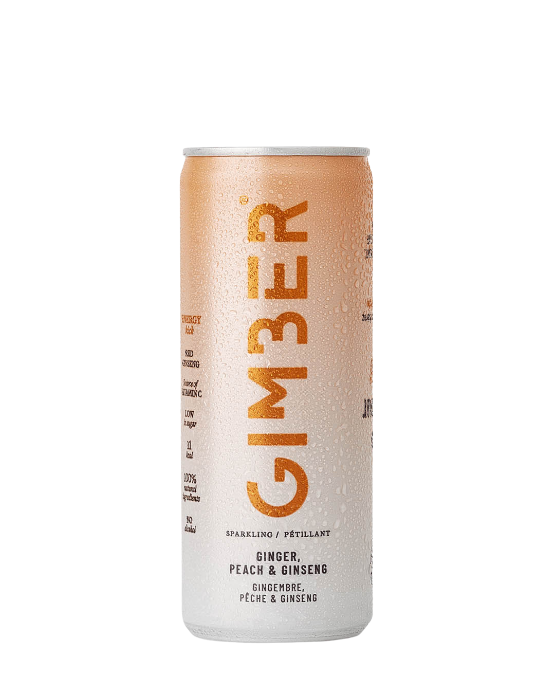 Gimber Ginger, Peach & Ginseng