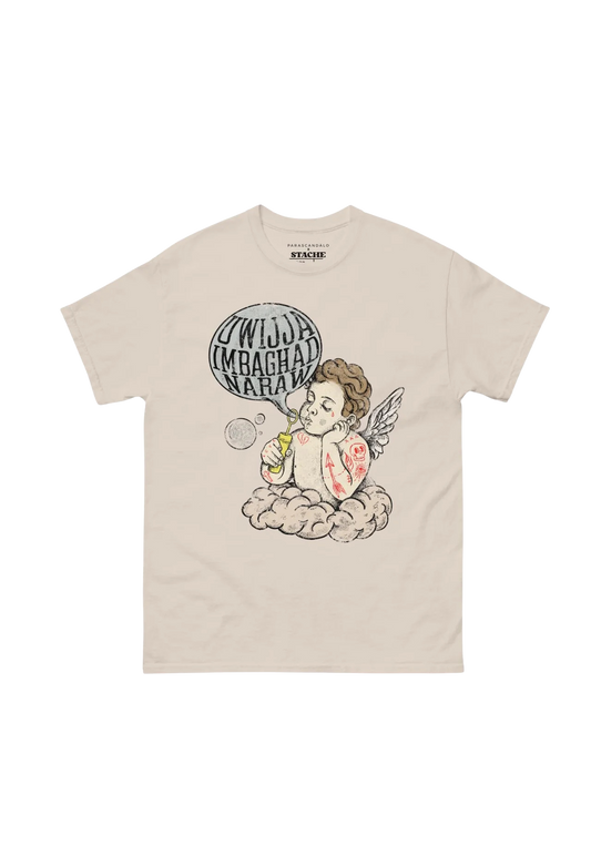 Uwijja mbghad Naraw Black Tshirt